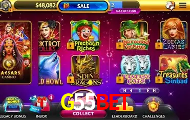 Descubra o Mundo do Cassino Online com G55BET